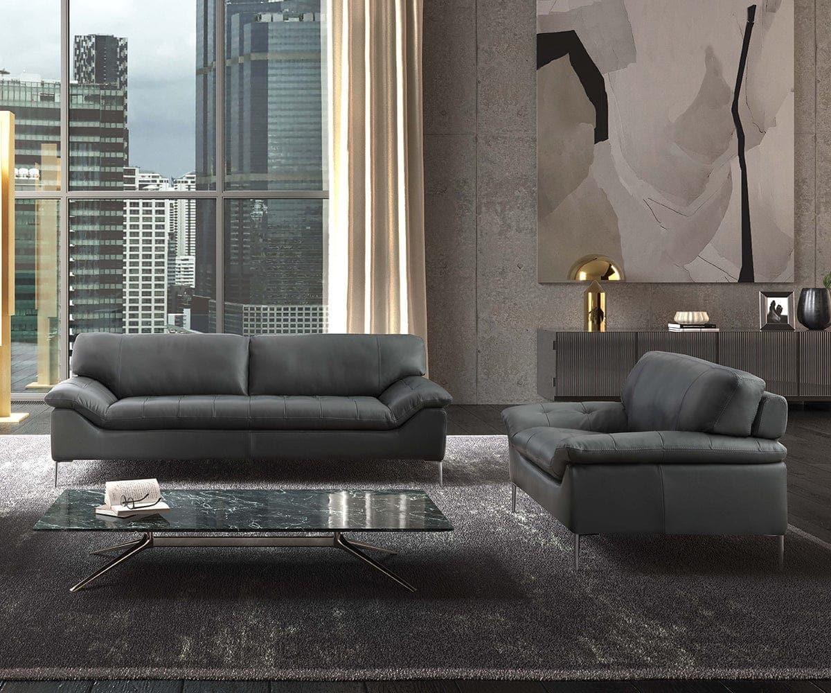 Sedia in pelle Bellini