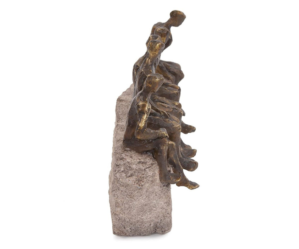 Statua della figura in attesa