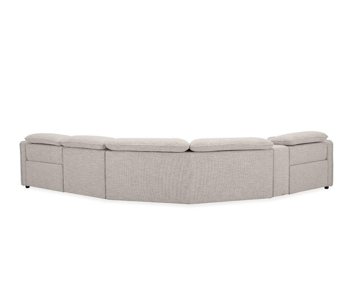 Divano componibile modulare reclinabile elettricamente Ryden a 4 pezzi