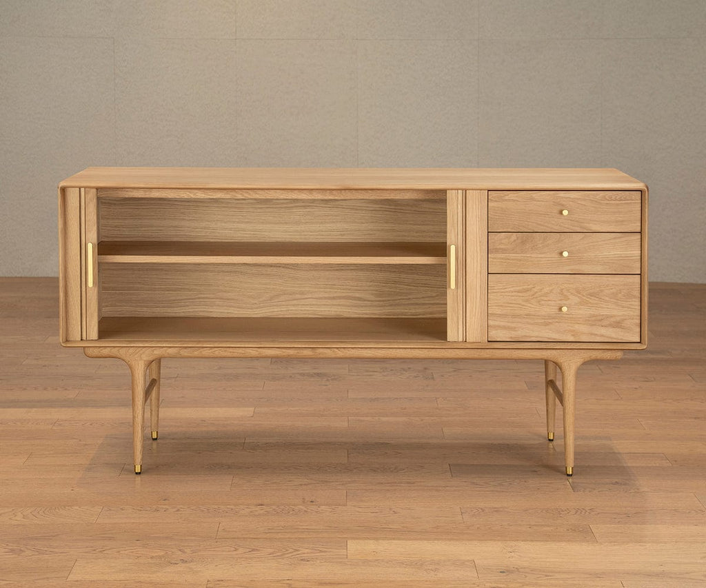 Credenza Hendrick II - Rovere bianco