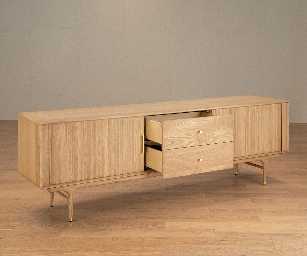 Hendrick 79 Media Stand II - Rovere bianco