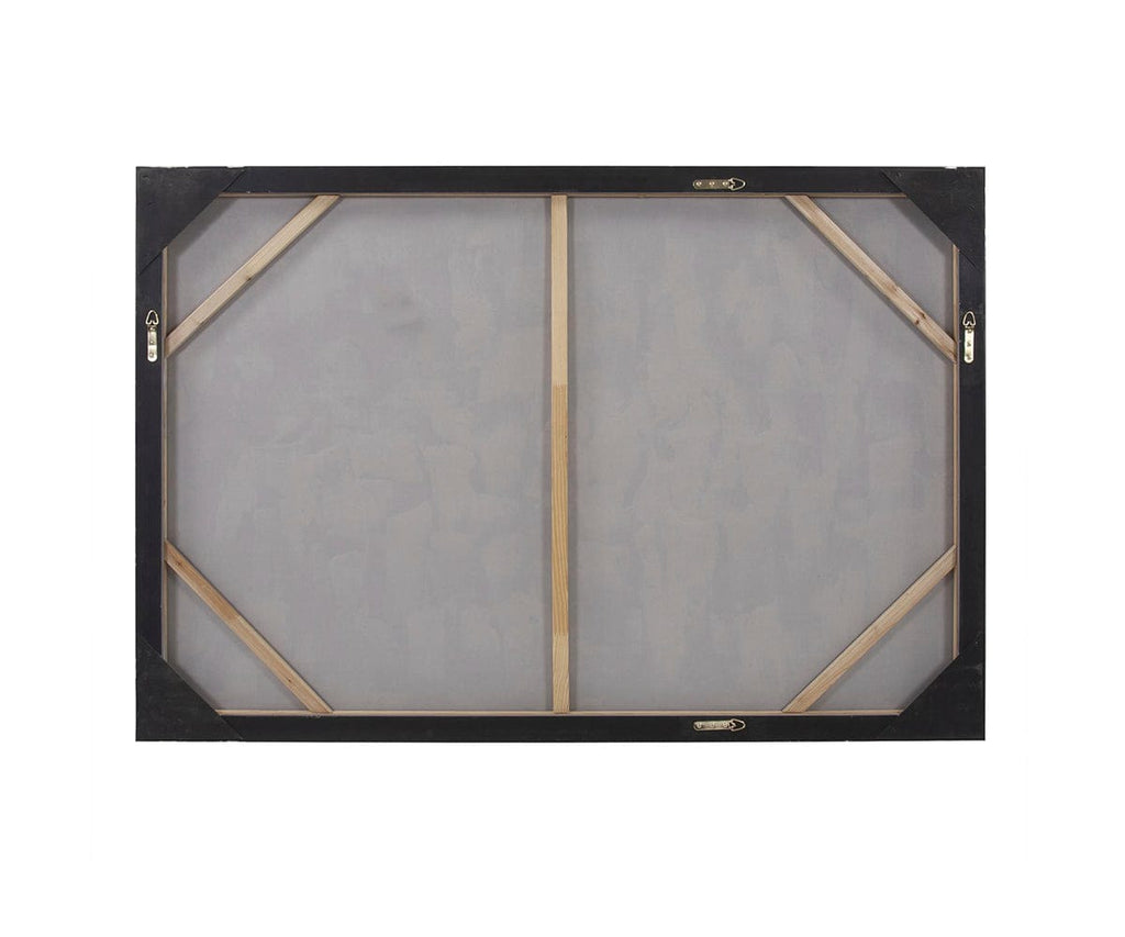 Arte murale con paesaggio astratto