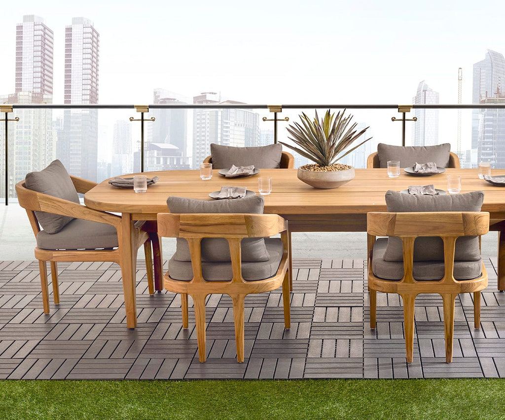 Sedia da pranzo Amar in teak