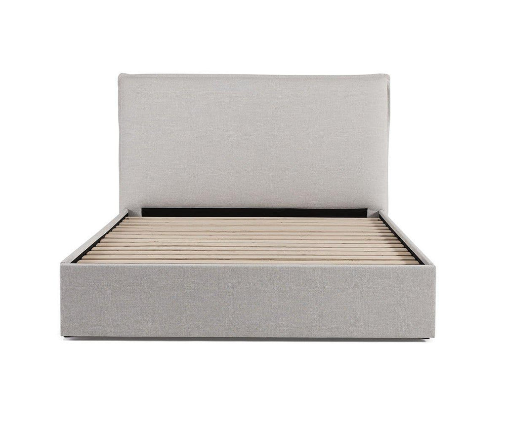 Letto contenitore imbottito Blake