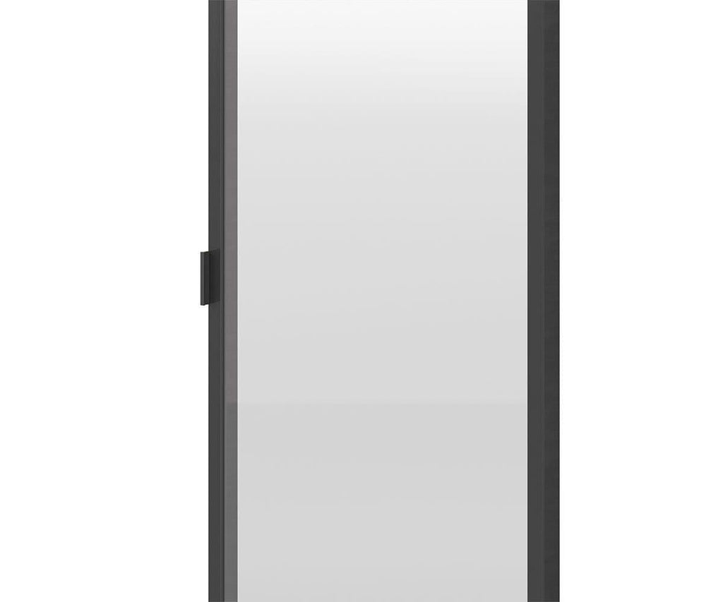 Libreria alta Arren con anta singola in vetro