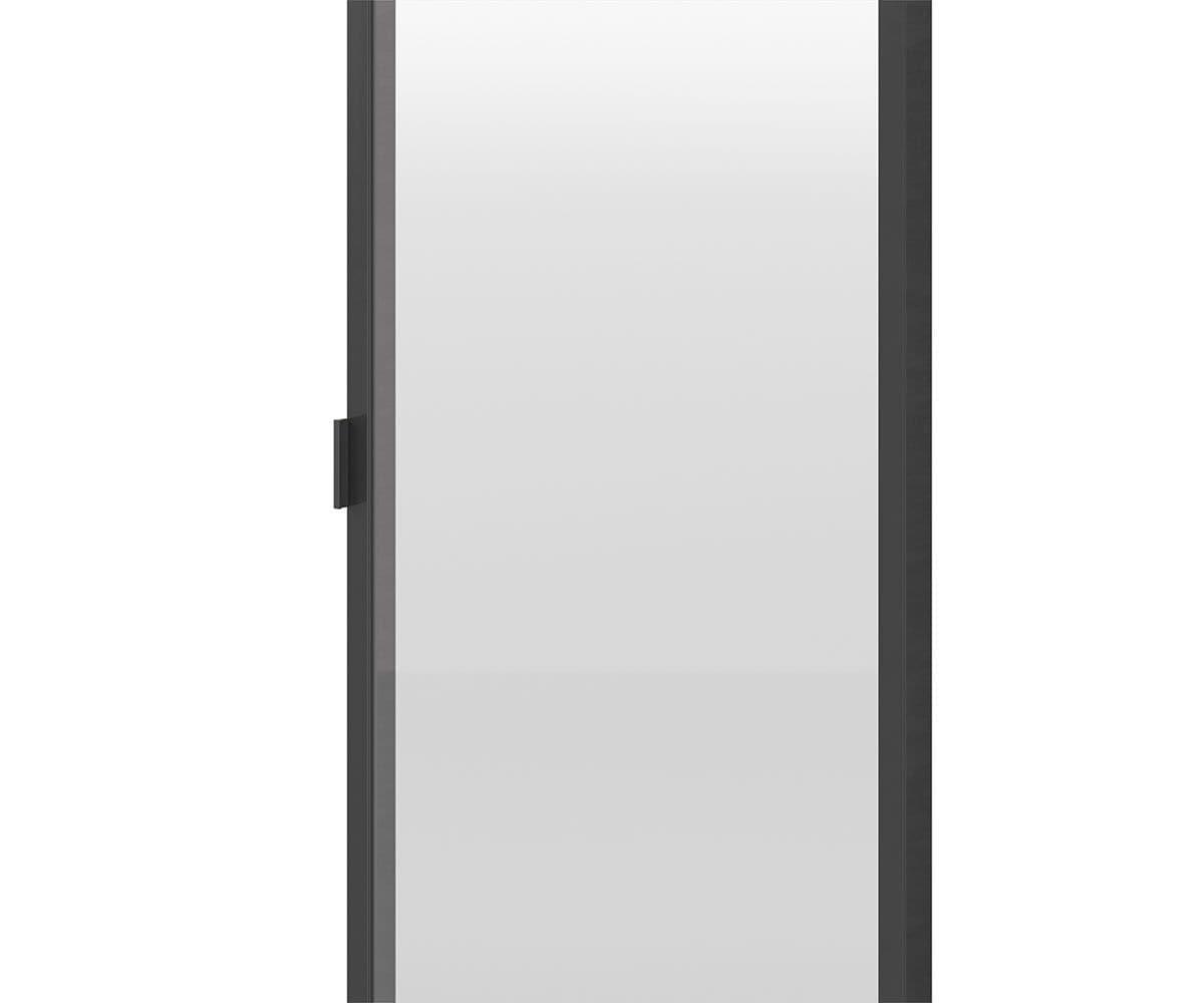 Libreria alta Arren con anta singola in vetro