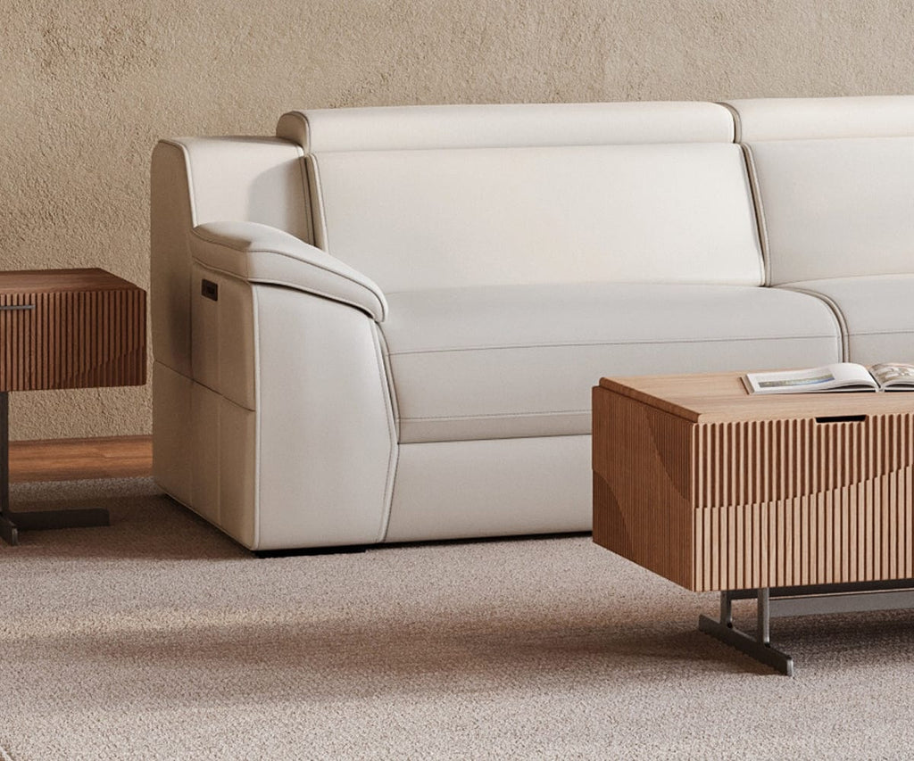 Divano componibile reclinabile elettrico Titus