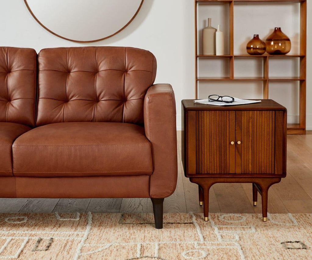 Divano in pelle Arturo