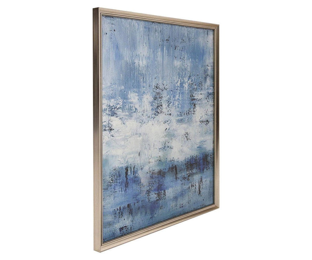 Arte murale astratta del mare