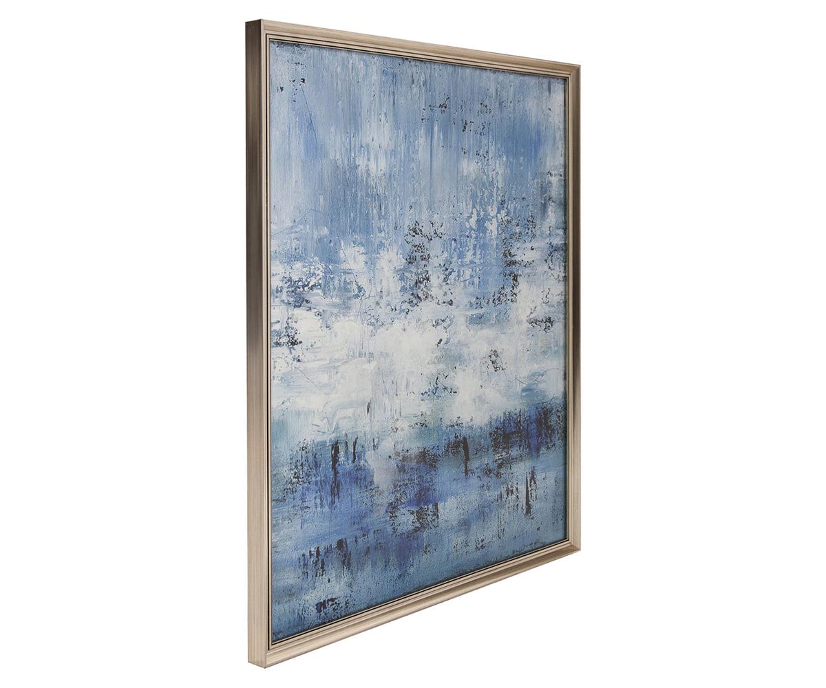 Arte murale astratta del mare