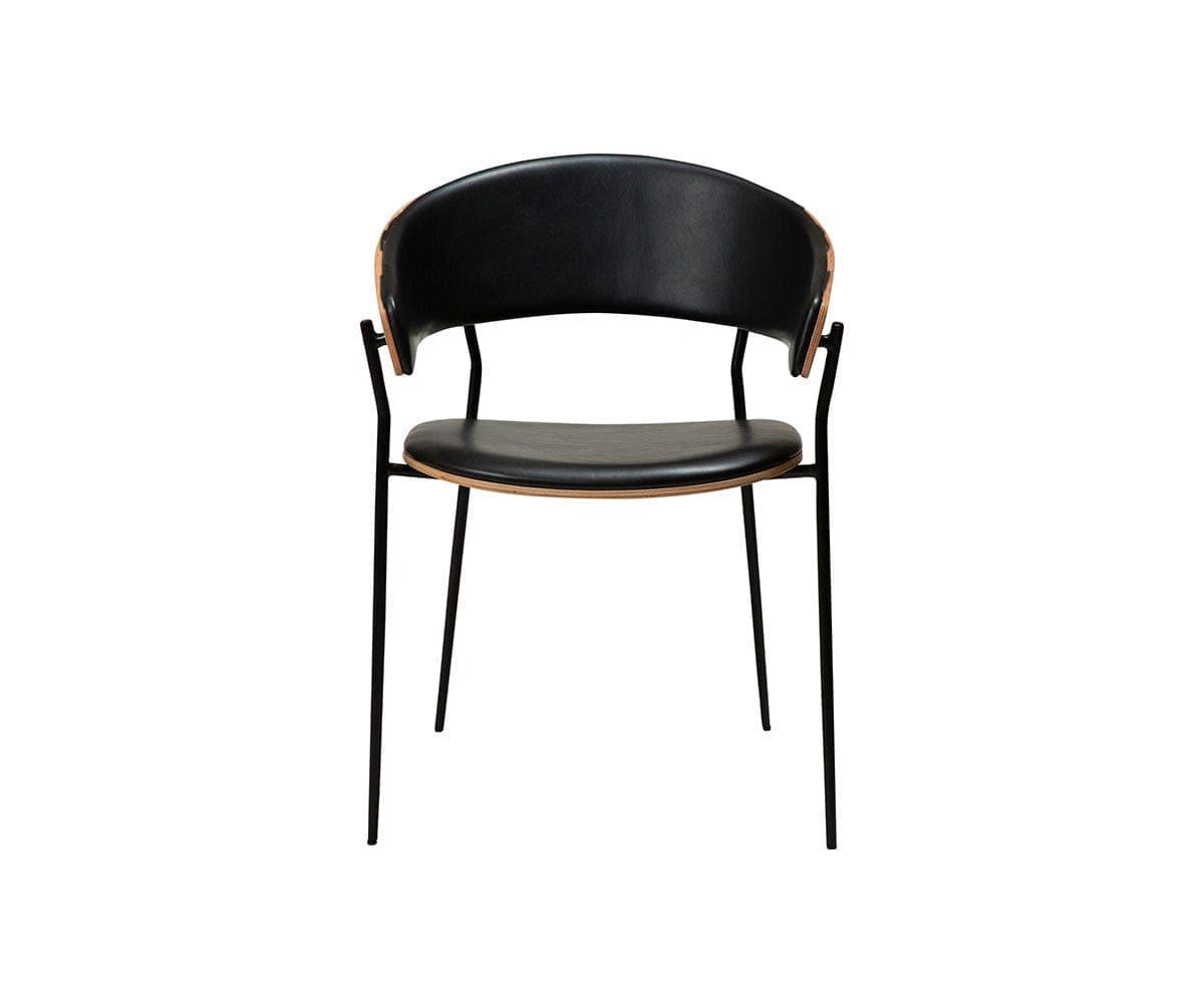 Sedia da pranzo in pelle per culla