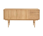 Credenza Hendrick II - Rovere bianco