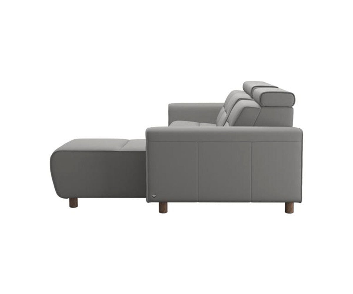 Divano componibile reclinabile elettrico in pelle Stressless® Emily - Piccolo