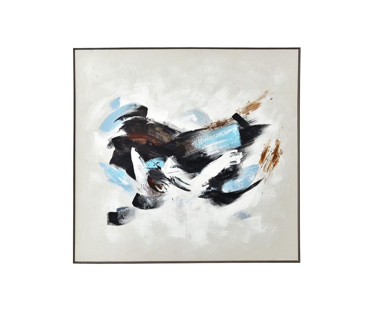 Dipinto ad olio astratto Flurry