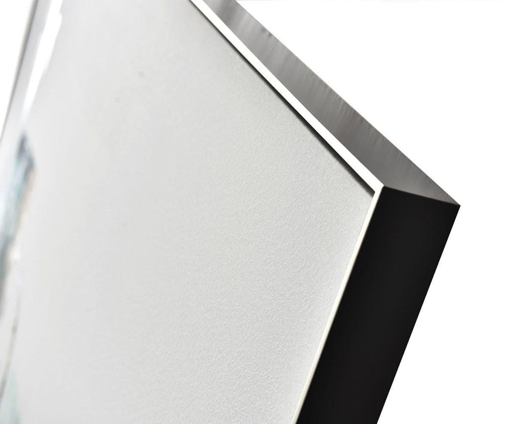 Dipinto ad olio astratto dei fiordi