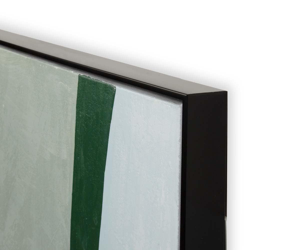 Dipinto ad olio sul lago Lily Pad I