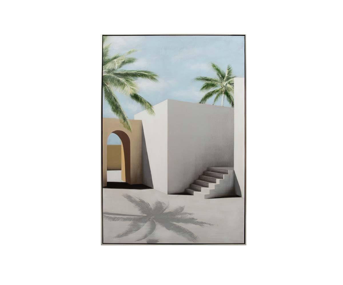 Fuga lontana II Dipinto ad olio