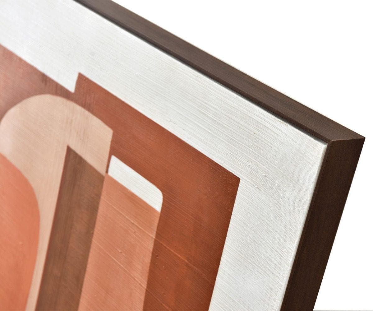 Tramonto retrò I Dipinto ad olio