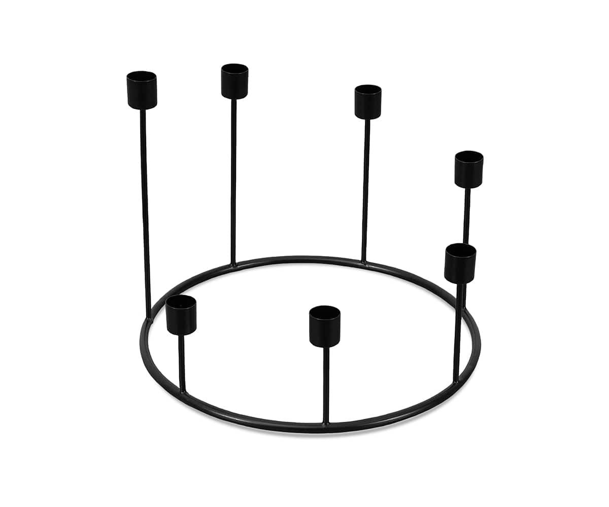 Corona di candele Fina