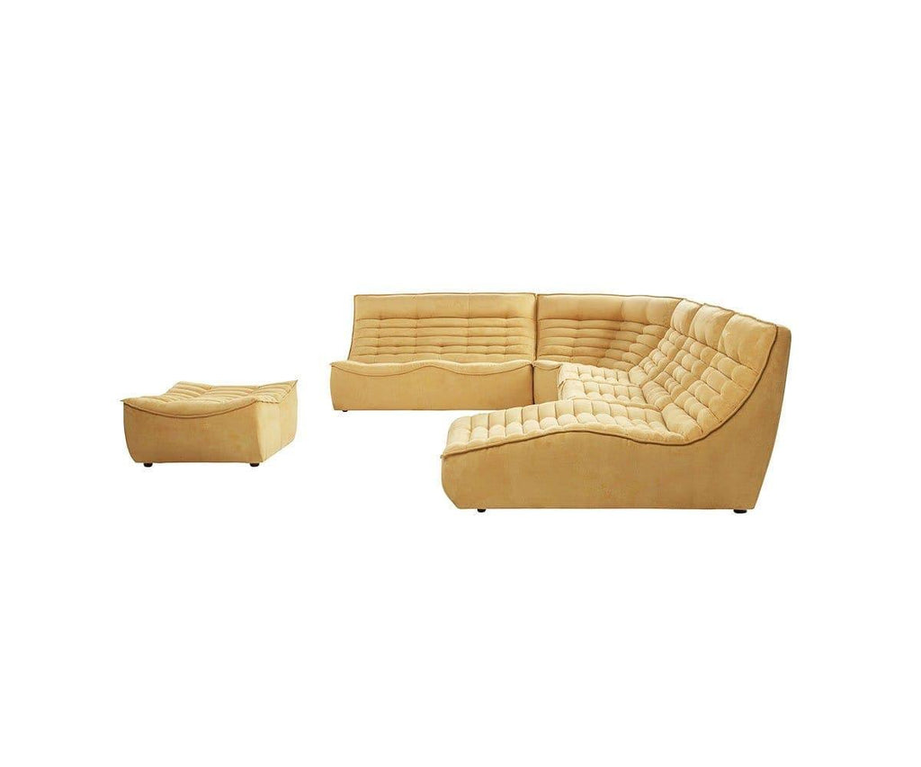 Divano componibile modulare Diego da 6 pezzi