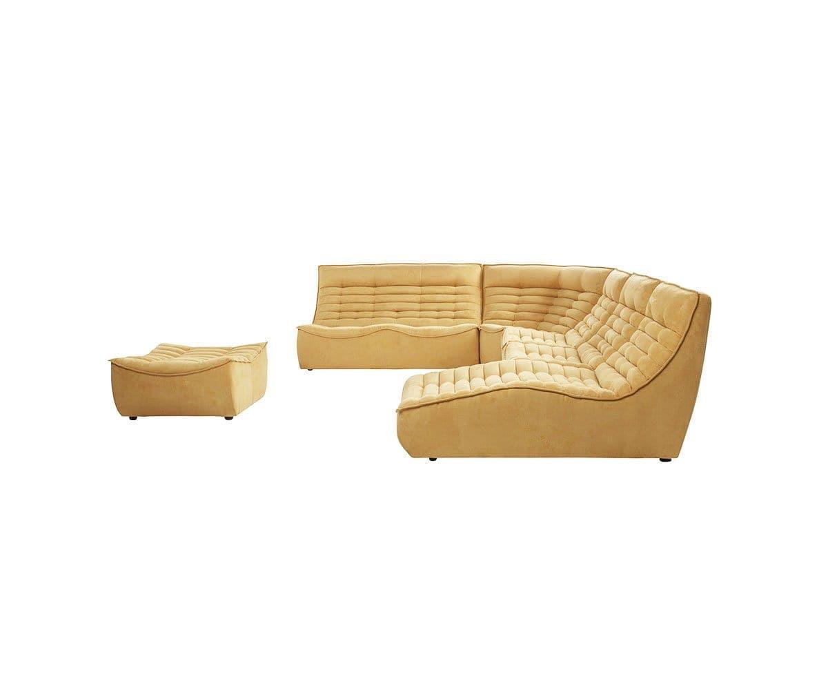 Divano componibile modulare Diego da 6 pezzi