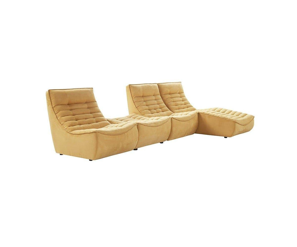 Divano componibile modulare Diego a 4 pezzi