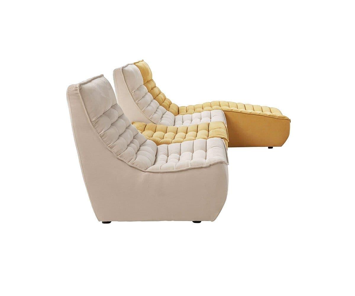 Divano componibile modulare Diego a 4 pezzi