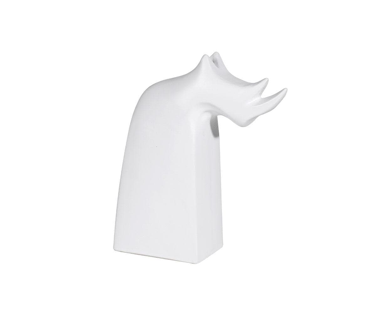 Oggetto decorativo a forma di rinoceronte