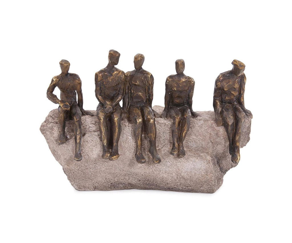 Statua della figura in attesa