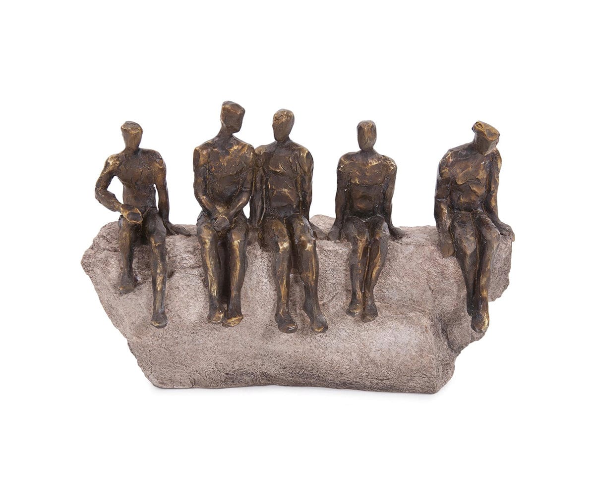 Statua della figura in attesa