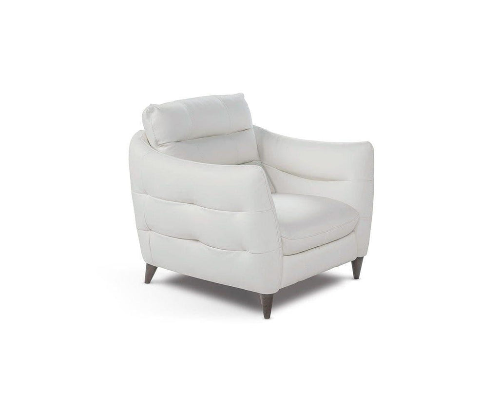 Sedia in pelle Blanca