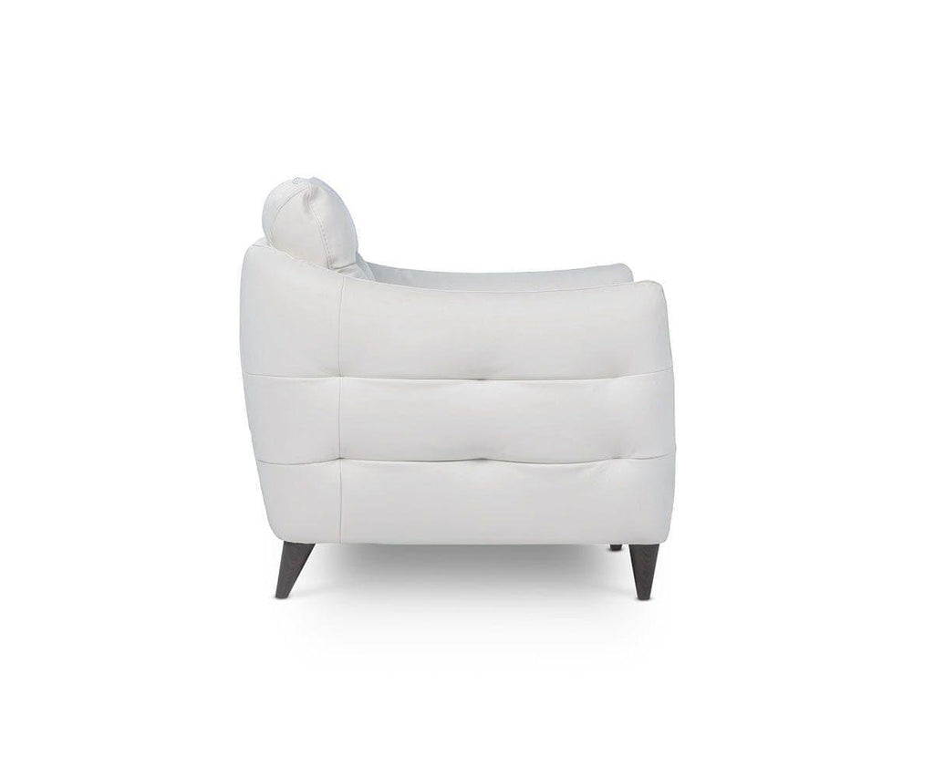 Sedia in pelle Blanca