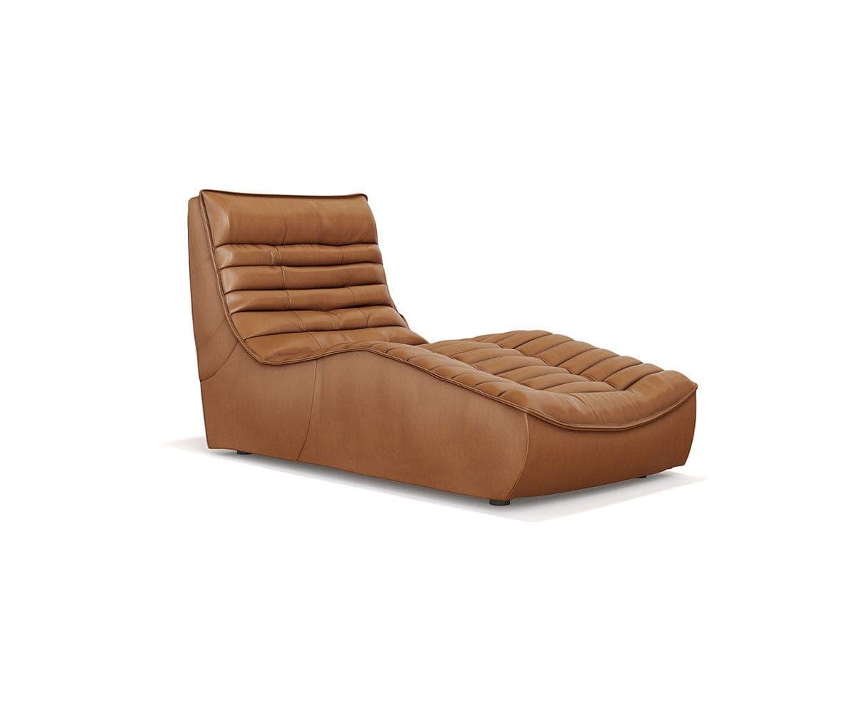 Chaise longue in pelle Diego