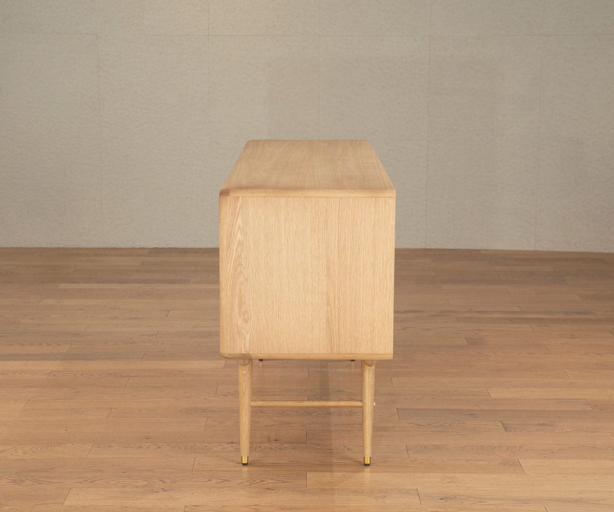 Credenza Hendrick II - Rovere bianco