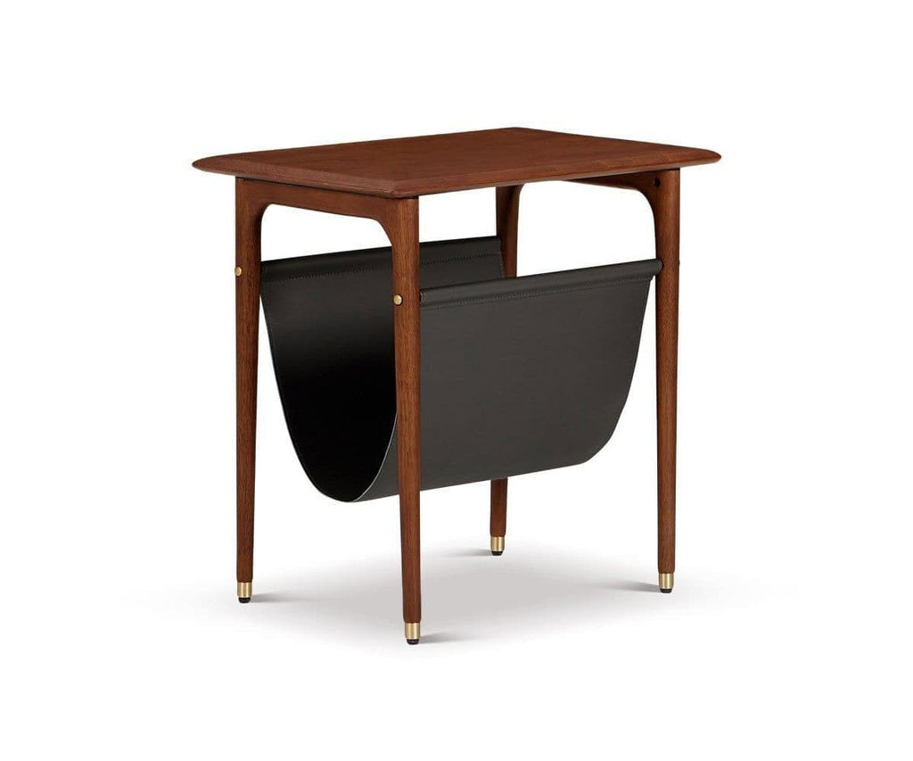 Tavolino Hendrick con ripiano sospeso