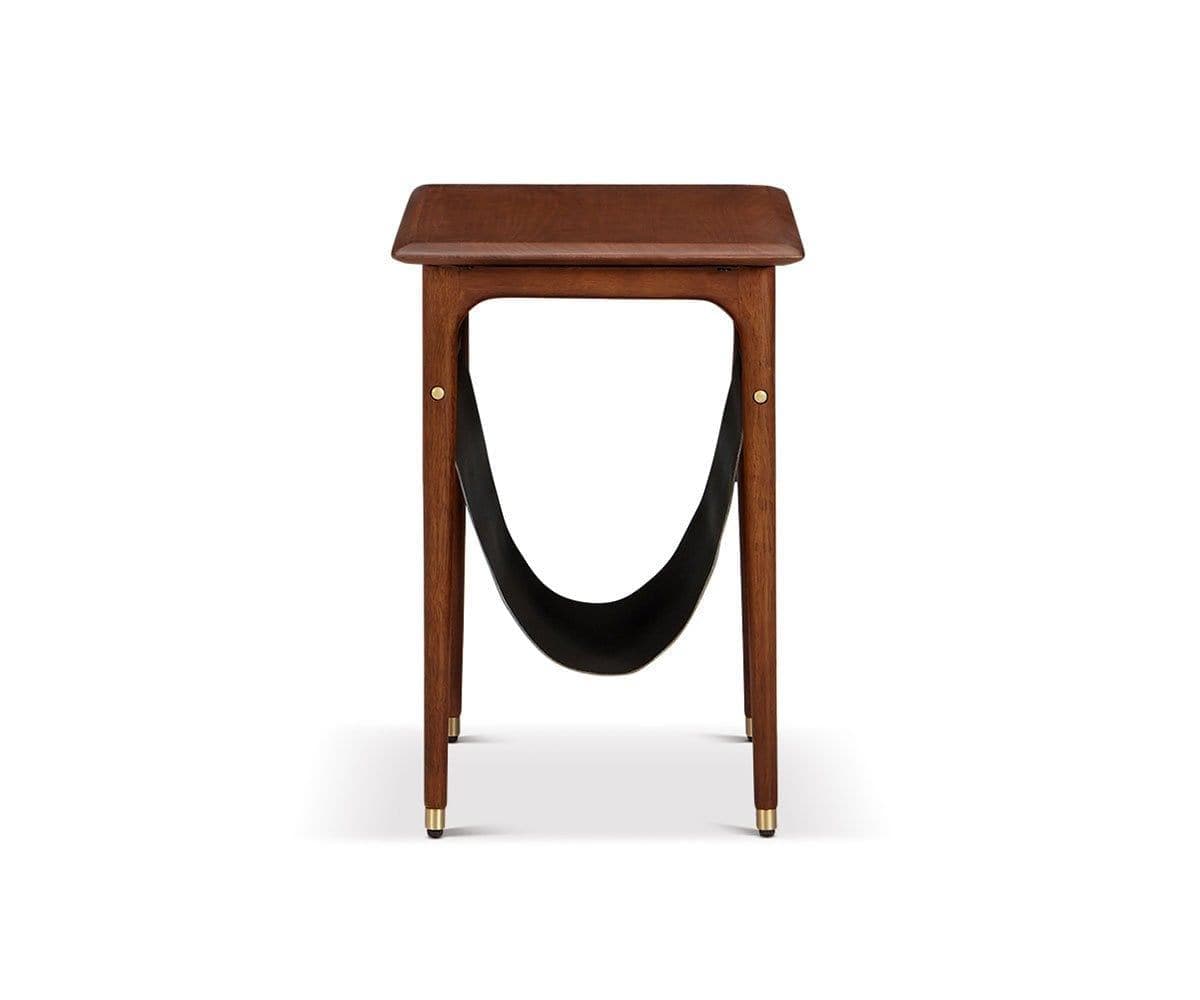 Tavolino Hendrick con ripiano sospeso