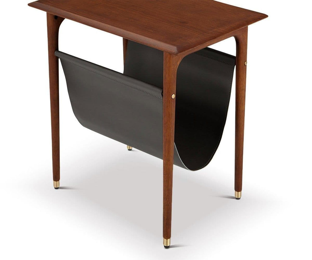 Tavolino Hendrick con ripiano sospeso