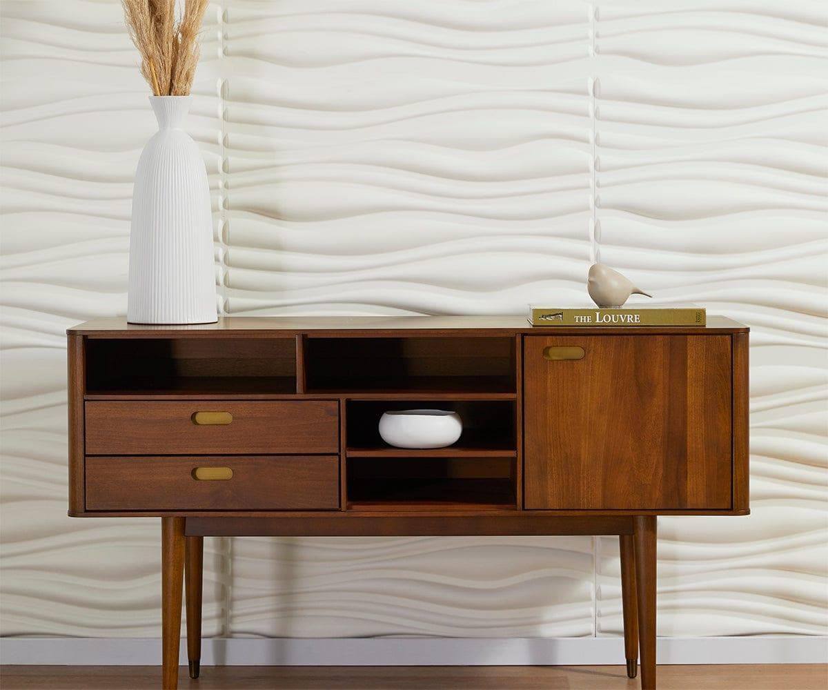 Tavolo consolle portaoggetti Holfred