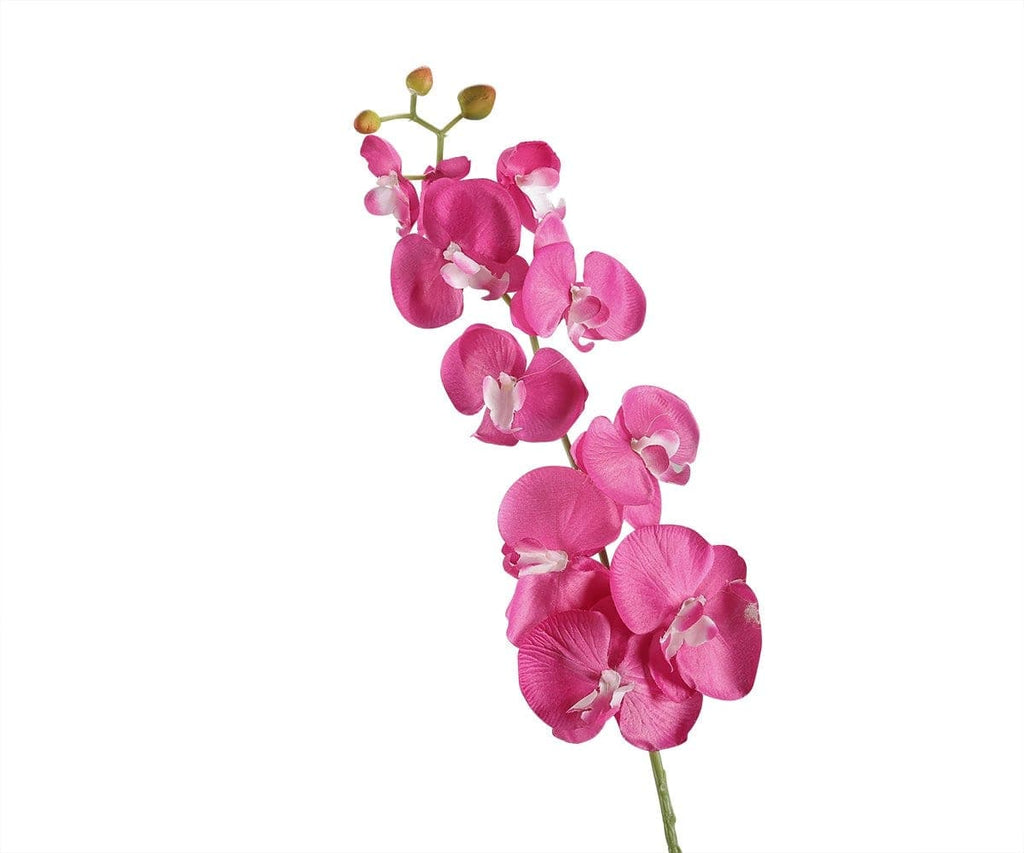 Stelo di orchidea finta magenta