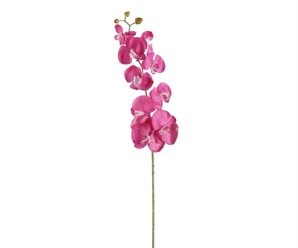 Stelo di orchidea finta magenta