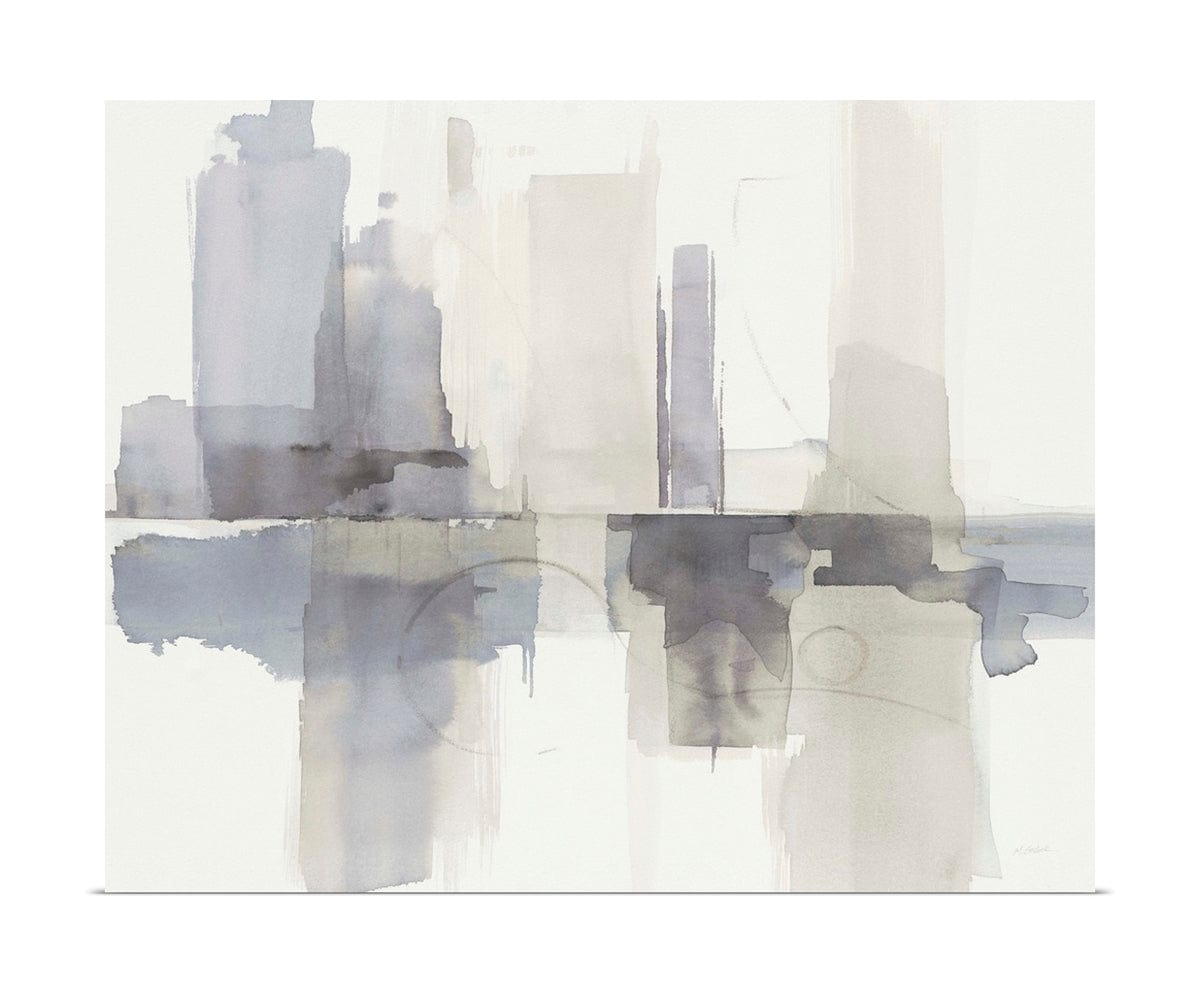 Improvvisazione II Gray Crop Wall Art