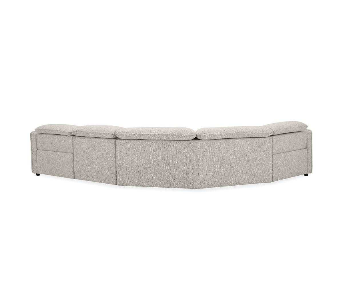 Divano componibile modulare reclinabile elettricamente Ryden a 4 pezzi