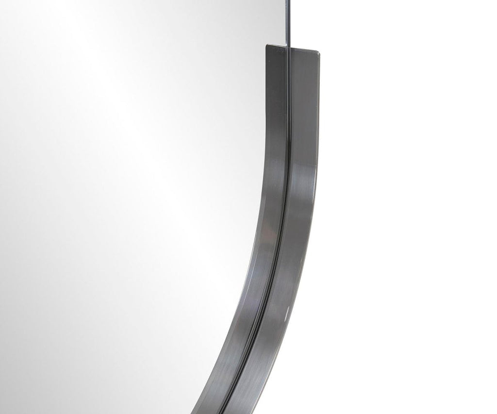 Specchio a capsula in acciaio Dante