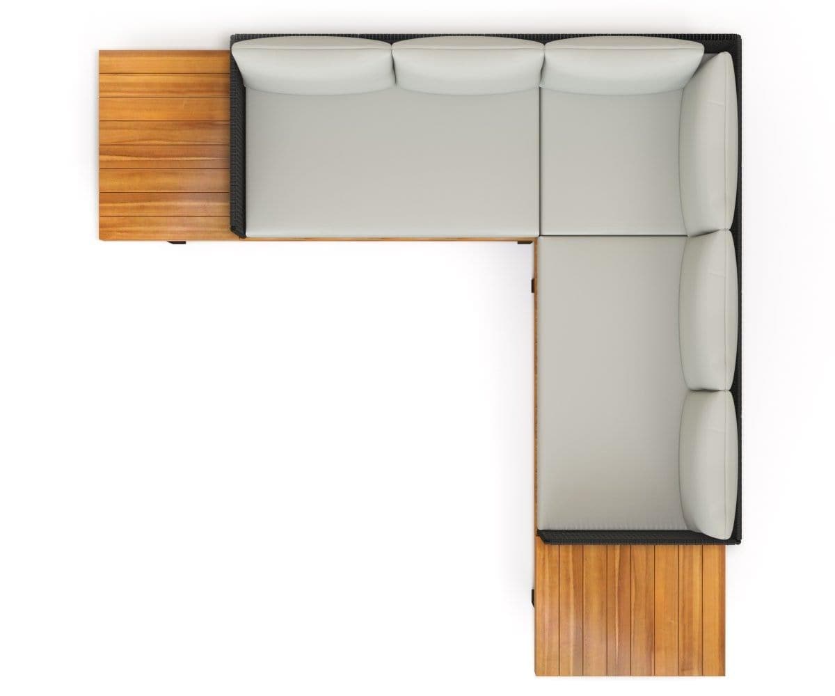 Divano componibile per esterni Vila