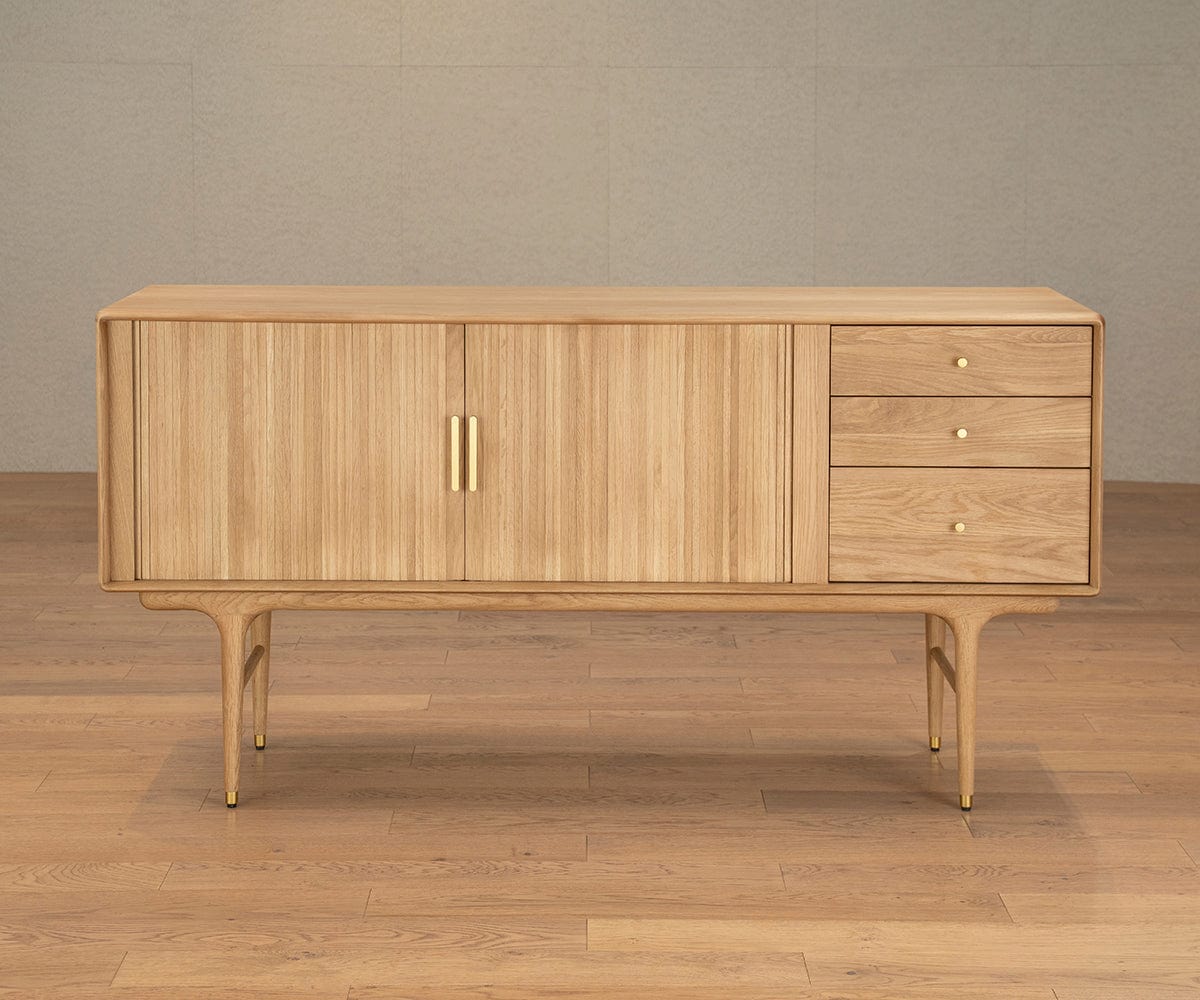Credenza Hendrick II - Rovere bianco