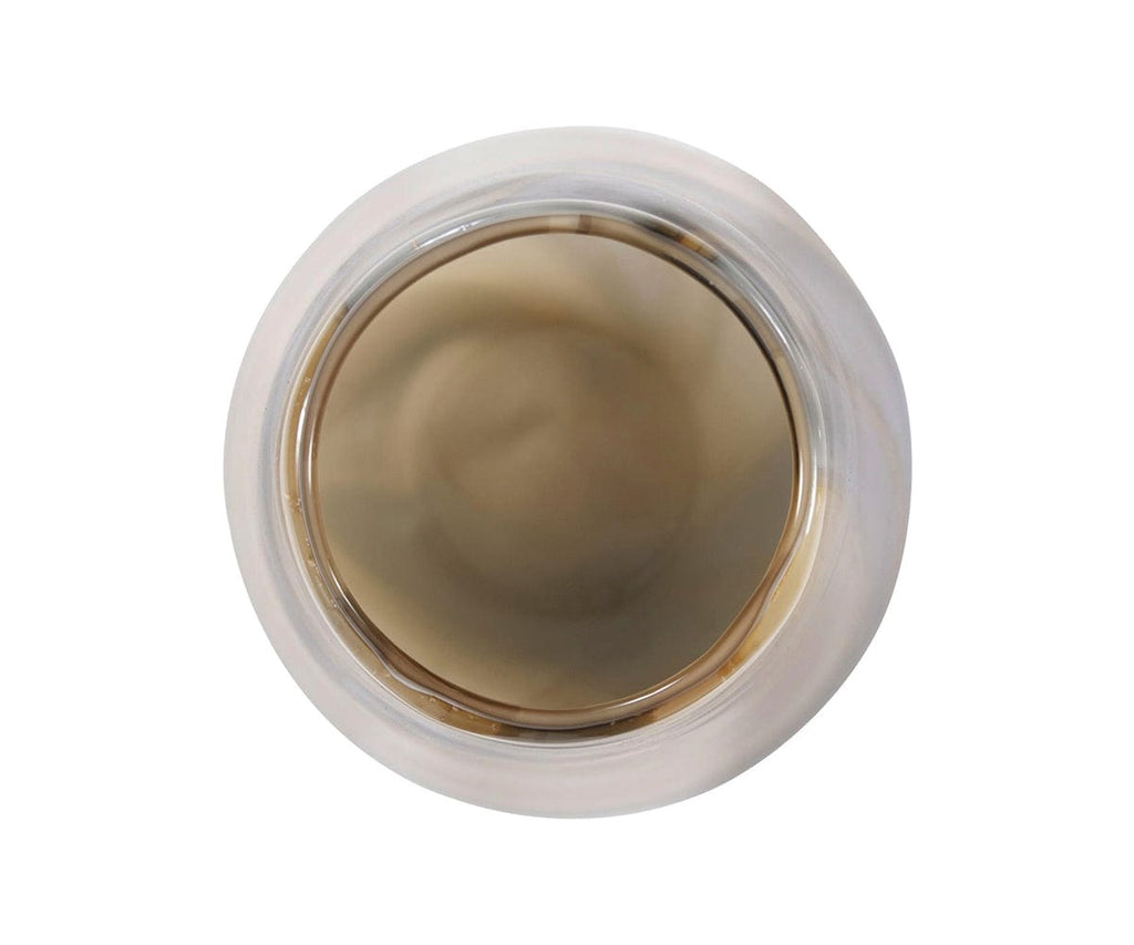 Vaso in vetro conico con sabbia artistica