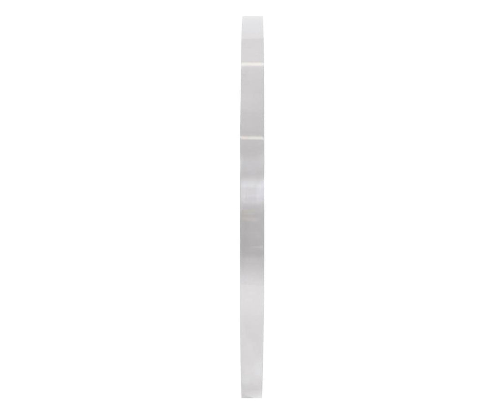 Specchio rotondo in acciaio