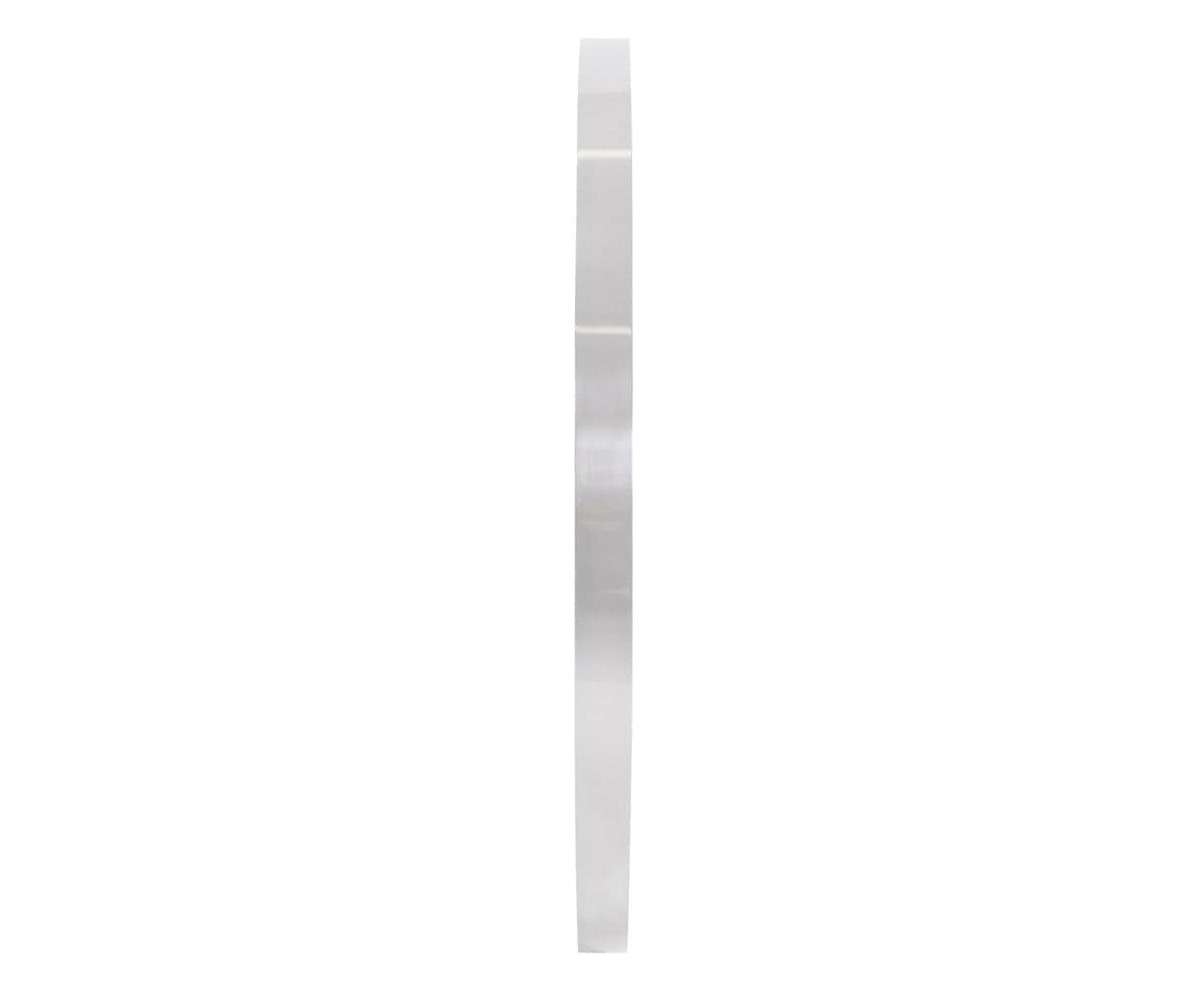 Specchio rotondo in acciaio