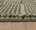 Tappeto Karastan a righe spezzate - muschio