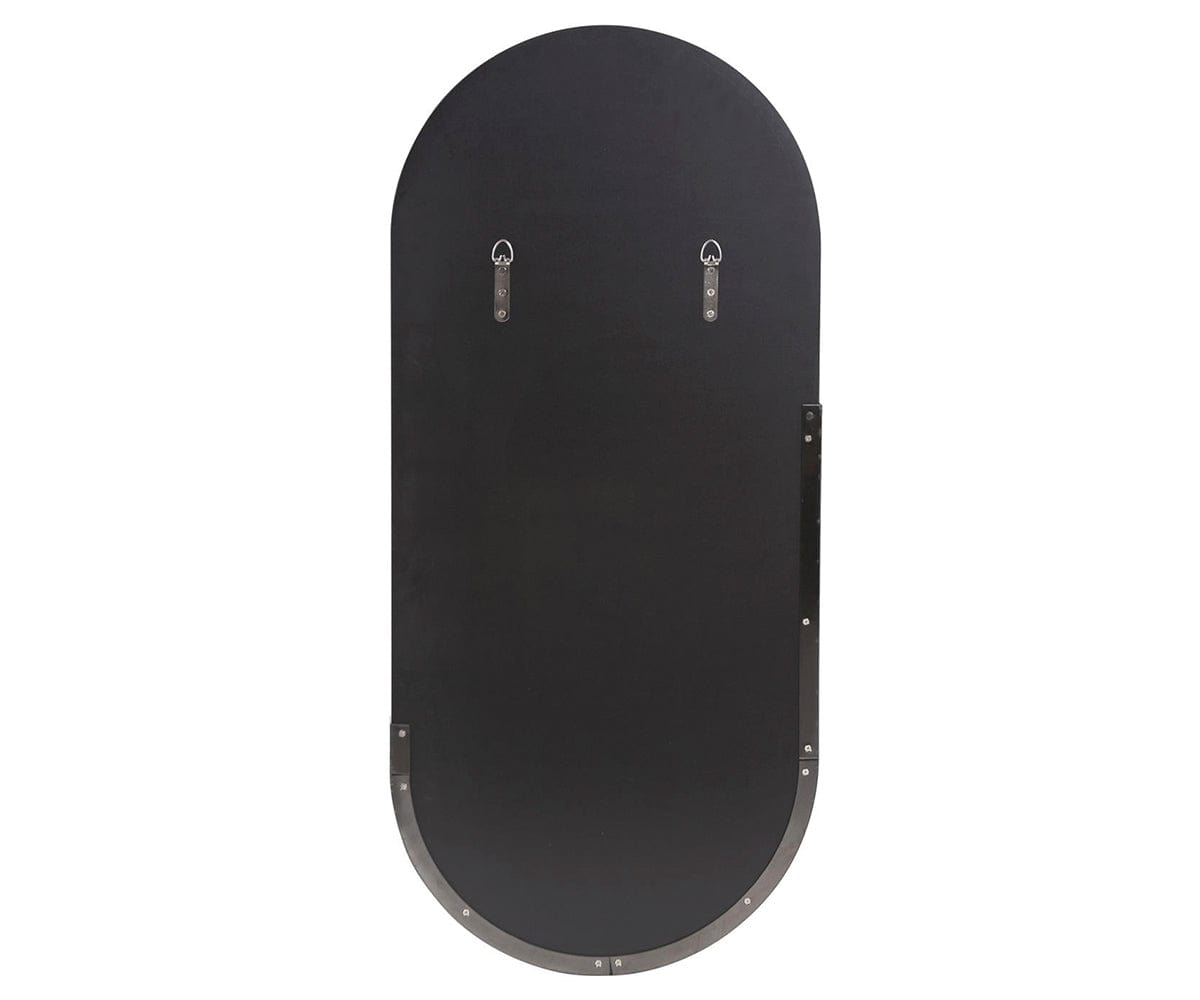 Specchio a capsula in acciaio Dante